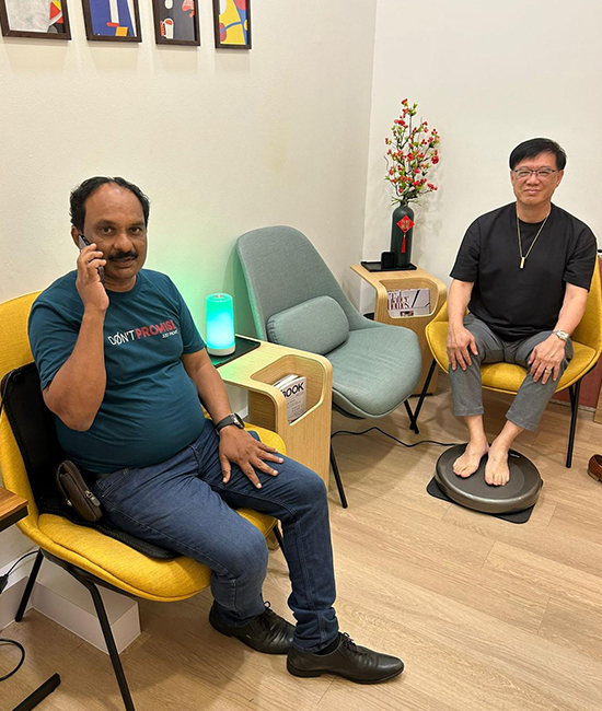 How Bio Energy Therapy can be given at the Visitors Bay itself