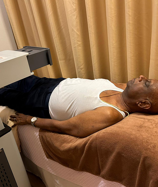 Another view of the Power Recharge Therapy